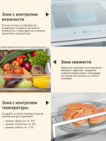 Холодильник Tesler RSD-537BI, графит