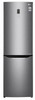 Холодильник LG GA-B419SLGL, серебристый