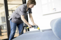 Пылесос моющий Karcher Professional PUZZI 10/1 (1.100-130.0) серый/желтый