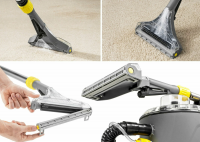 Пылесос моющий Karcher Professional PUZZI 10/1 (1.100-130.0) серый/желтый