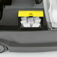 Пылесос моющий Karcher Professional PUZZI 10/1 (1.100-130.0) серый/желтый