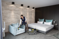 Пылесос моющий Karcher Professional PUZZI 10/1 (1.100-130.0) серый/желтый