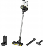Пылесос вертикальный Karcher VC 6 Cordless ourFamily (1.198-670.0) белый/серый
