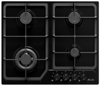 Газовая варочная панель Monsher MSG 63 Noir, черный