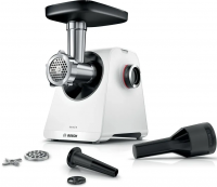 Мясорубка электрическая Bosch MFWS420W, белый/черный