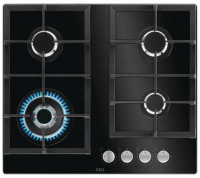Газовая варочная панель AEG HKB64420NB, черный