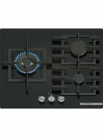 Варочная панель газовая Bosch PPC6A6I40O, черный/закаленное стекло