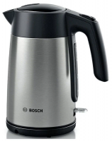Чайник электрический Bosch TWK7L460, серебристый/чёрный