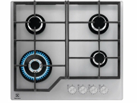 Варочная поверхность газовая Electrolux KGG64362S, нержавеющая сталь