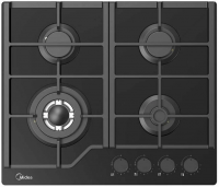Газовая варочная панель Midea MG693TGB, черный