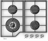 Газовая варочная панель Midea MG693TGW, белый