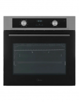 Электрический духовой шкаф Midea MO509103X, серебристый/черный