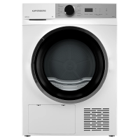 Сушильная машина Kuppersberg DM 611 W, белый/черный