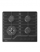 Газовая варочная панель Midea MG593TGB, черный