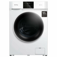 Стиральная машина с паром Korting KWM 60DV1297, белый/черный