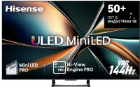 Телевизор QLED Hisense 65U7Q, Smart TV, темно-серый