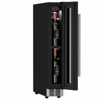Винный шкаф Meyvel MV9-KST1, серебристый