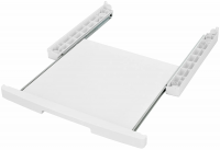 Соединительный элемент с полкой для стиральной и сушильной машины Zugel ZDK2, белый