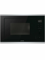 Встраиваемая микроволновая печь Gorenje BMX251M2BG, черный/серебристый