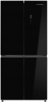 Холодильник Side-by-Side Kuppersberg NFFD 186 BG, черный/стекло