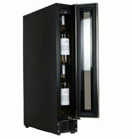 Винный шкаф встраиваемый Dunavox DAUF-9.22SS (винный холодильник компрессорный на 9 бутылок)