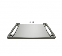 Соединительный элемент с полкой для сушильной машины Bosch WTZ2750X (для серии WQB) темный-серебристый