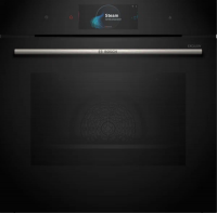 Духовой шкаф электрический с паром Bosch HSG738DB1, черный