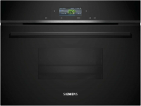 Встраиваемый паровой шкаф Siemens CD714GXB1, черный