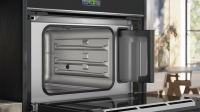 Встраиваемый паровой шкаф Siemens CD714GXB1, черный