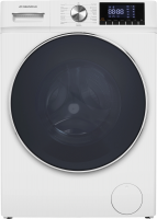 Стиральная машина с паром Maunfeld MFWM127IWH02, белый/черный