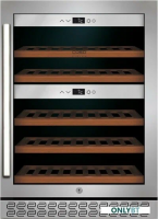 Встраиваемый винный шкаф Caso WineChef Pro 40, серебристый