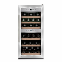 Встраиваемый винный шкаф Caso WineComfort 240 Smart, серебристый