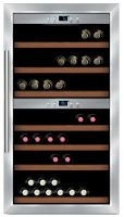 Встраиваемый винный шкаф Caso WineComfort 66, серебристый