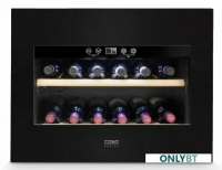 Встраиваемый винный шкаф Caso WineDeluxe E 18, черный
