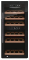 Встраиваемый винный шкаф Caso WineExclusive 24 Smart, черный