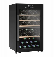 Встраиваемый винный шкаф Climadiff CLD55B1, черный