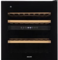 Встраиваемый винный шкаф Graude FWK 60.2, черный