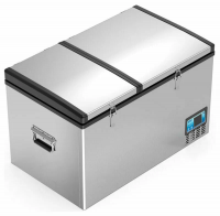 Автомобильный холодильник Alpicool BCD100 (12/24), серебристый