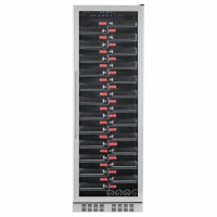 Винный шкаф Temptech CPRO1800SX-24, серебристый