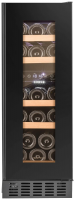 Встраиваемый винный шкаф Temptech OX30DRB, черный