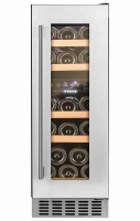 Встраиваемый винный шкаф Temptech OX30DX-24, нержавеющая стаот