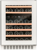 Встраиваемый винный шкаф Temptech OX60DRW-24, нержавеющая сталь