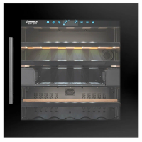 Встраиваемый винный шкаф Temptech SOMZ60DB-24, черный