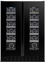 Винный шкаф Temptech ST2DX60DRB, черный