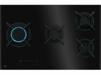 Варочная поверхность газовая AEG HVB8453IB, черный/закаленное стекло (Италия)