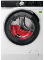 Стиральная машина AEG LFR85166SOE, инвертор, функция пара, белый/черный