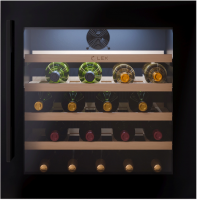 Встраиваемый винный шкаф Lex LWD6036BL (CHAT500006), черный