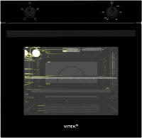 Электрический духовой шкаф Vitek VEO 6230 BG, черный