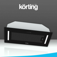 Встраиваемая вытяжка Korting KHI 9765 GN, черный