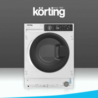 Встраиваемая стиральная машина с сушкой Korting KWDI 12V75, белый